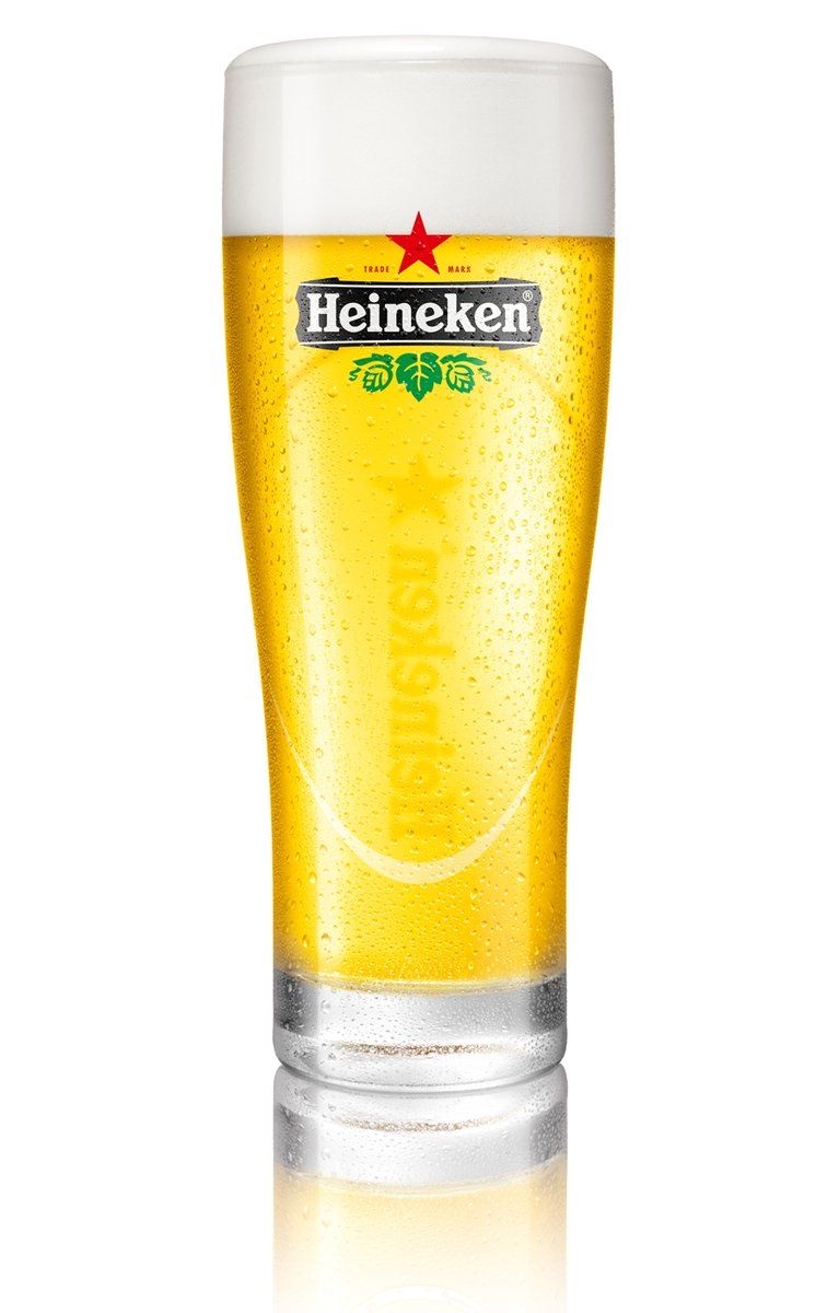 Heineken ellipse glazen glaswerk glas apeldoorn doos nieuw