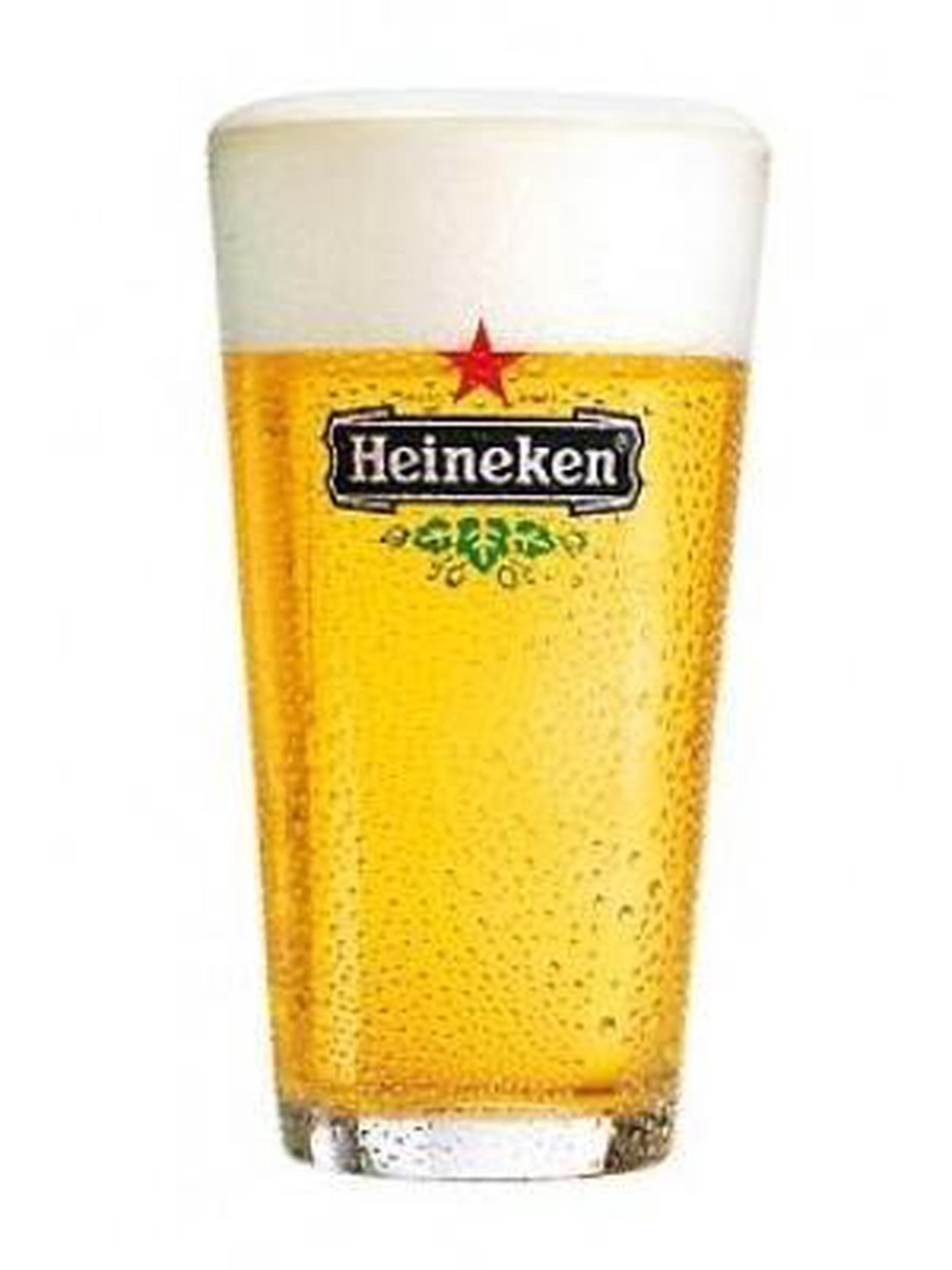 Heineken vaas 25cl bier glas glaswerk glazen