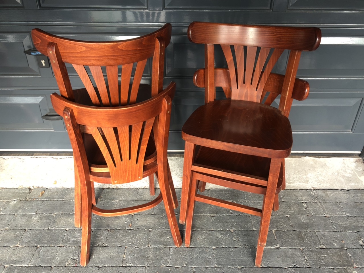 Stapelbare cafestoelen horeca stoelen restaurant goedkoop hout stapelstoelen kantine kroeg amsterdam