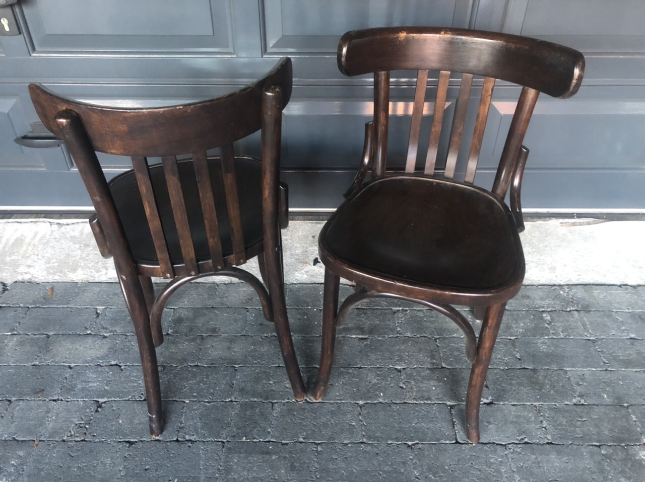 Bruin cafe horeca stoelen kroeg restaurant bar bistro pub mancave chairs 